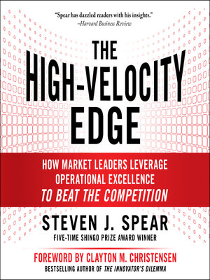 cover image of The High-Velocity Edge